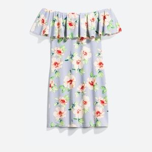 Cute Floral & Striped Dress